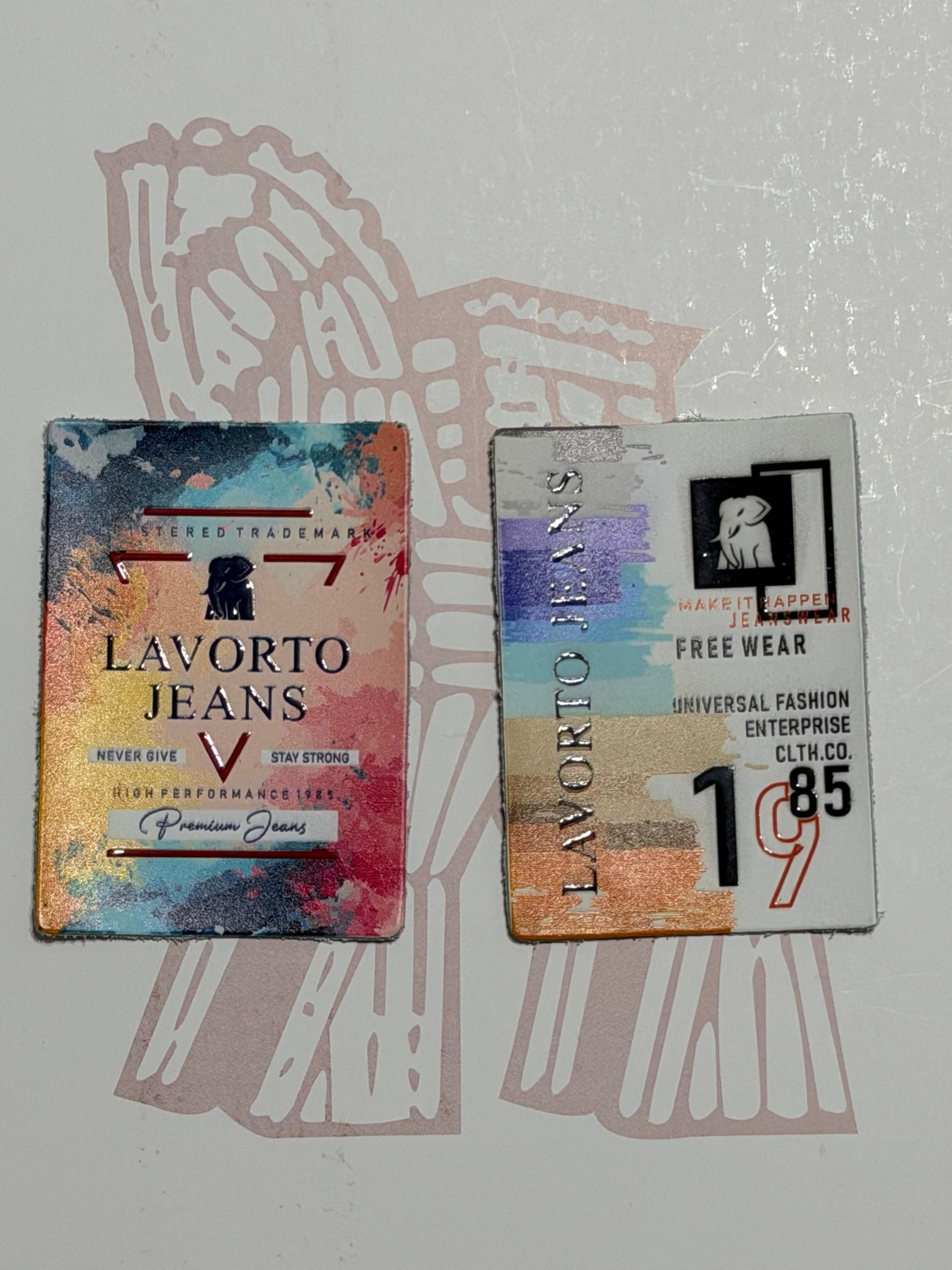 Dijital baskı deri etiketler1